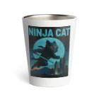 Atena-DesighnのNINJA CAT（1）忍者猫 Thermo Tumbler