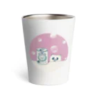 ジーナショップ(たぬき多め)のたぬきと生ビール Thermo Tumbler