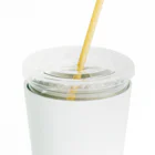 ペキニーズとかわんことか。の我が道を行くペキニーズ（フォーン） Thermo Tumbler can be used as a cup holder