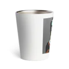 じゃぱにぃずぴぃぽぅの谷村虎蔵の鷲塚八平次 Thermo Tumbler