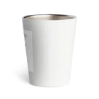 CUTE BUT EXISTENTIALLY EXHAUSTEDのCUTE BUT EXISTENTIALLY EXHAUSTED – ゆるぱん宇宙Tシャツ Thermo Tumbler
