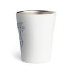 こざくらクラブの酒豪インコ（オカメインコ 日本酒ver.） Thermo Tumbler