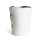 mofusandの在宅勤務にゃん Thermo Tumbler