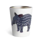 LalaHangeulのマレーバクの子供 ハングルデザイン Thermo Tumbler