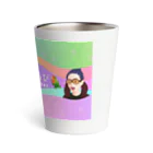 おちびのグッズ販売❤️のおちびのロゴでする！ Thermo Tumbler