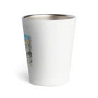 yosimusiの名画シリーズ　クロード・モネのエトルタの断崖　ビンテージ風アイテム Thermo Tumbler