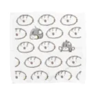 はーちゃん商店のちむ迷彩 Towel Handkerchief