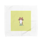 batako.のハチワレ赤猫 Towel Handkerchief