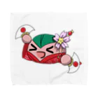 『桜モチ。彩』の晴れ着わっしょい桜モチ。さん Towel Handkerchief