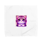 TOM24の些細な事でも興味津々アメショー”モモちゃん” Towel Handkerchief