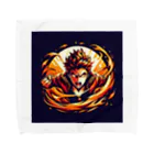 炎のアニメグッズショップの熱血アニメキャラクター オリジナルイラストグッズ Towel Handkerchief