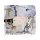 バレエメイトのBM24/25 Love the life Towel Handkerchief