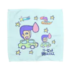 いーの！だめの?suzuri支店のリーゼント燃えてるよ 星空ドライブver. Towel Handkerchief