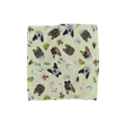 noe_to_meg (ノエとめぐ)の2022春フレブル服non.booコラボハンカチ【パステルグリーン】 Towel Handkerchief