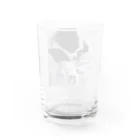 あるちゃんさん屋さんのかわいい肉球 Water Glass :back