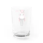 アニメBAR あに☆らぼの秋田町子グッズ Water Glass :back