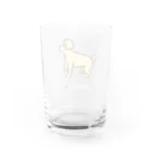 いぬころ｜変な犬図鑑のNo.178 キャッチデキナイーヌ[3] 変な犬図鑑 Water Glass :back