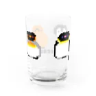 ヤママユ(ヤママユ・ペンギイナ)のピコアプテノディテス(よこ) Water Glass :back