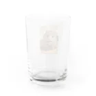 ハムのたけしのロングヘアーハムスターのたけし Water Glass :back