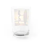 hoodie styleの夏 Water Glass :back