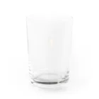 happy_hoppyの横を向いているホッピー Water Glass :back