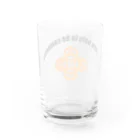 『Nothing Is Real』-- IN SUZURIの吾唯足知h.t.ショルダーアーチ橙・黒英語 Water Glass :back