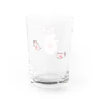 しらたまちゃんSHOPu〜🐽のブタオネ Water Glass :back