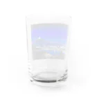 fzeroの富士山と街灯り Water Glass :back