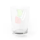 Pat's WorksのGOING HOME FROGBERT Water Glass :back