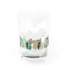 マツゲストアの入道雲 Water Glass :back