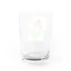 mayunoboooの水彩チューリップ Water Glass :back