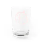 ゆんちるのとにかく冠動脈（番号のみ） Water Glass :back