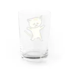 akane_art（茜音工房）の踊るスナネコ Water Glass :back