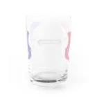 さかたようこ / サメ画家のサメさんたちの #ソーシャルディスタンス | ほわほわcolor Water Glass :back