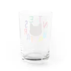 YOSSEY_GOODSのニャアスターズグラス Water Glass :back
