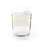 だるまの線路は続くよどこまでも Water Glass :back