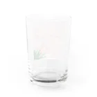 bouquetのcafe bouquet turip Water Glass :back