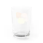 bouquetのcafe bouquet 3color Water Glass :back