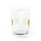 ニムニムのお部屋の大きな蛾 Water Glass :back