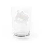 ドウノヨシノブの津山扇形機関車庫転車台＆DE501ディーゼル機関車 Water Glass :back