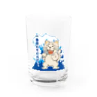 N's Creationの唄猫 〜一曲聴いてくれにゃ〜 Water Glass :front