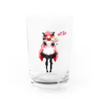 アニメBAR あに☆らぼの秋田町子グッズ Water Glass :front