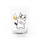 ギャラリーとお料理とお酒　はくせんのにゃんたろ第三弾 Water Glass :front