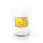 米田梅子(こめだうめこ)のまた名古屋の話してる Water Glass :front