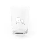fluffy.dogのもふもふ Water Glass :front