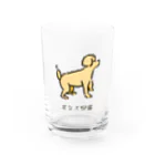 いぬころ｜変な犬図鑑のNo.178 キャッチデキナイーヌ[3] 変な犬図鑑 Water Glass :front
