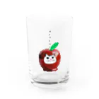 Lovecatfashionのモチ猫ちゃんりんご飴 Water Glass :front