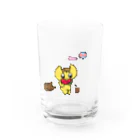 さくらメンダコ オフィシャルショップの夏の縁側プリンちゃん Water Glass :front