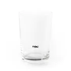 いしだよりこ商店のはなまるブタウサギ💮　スタンディングtype Water Glass :front