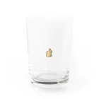 happy_hoppyの横を向いているホッピー Water Glass :front